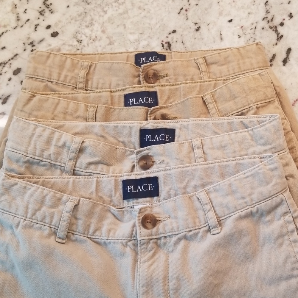 Bundle of Childrens Place khaki pants